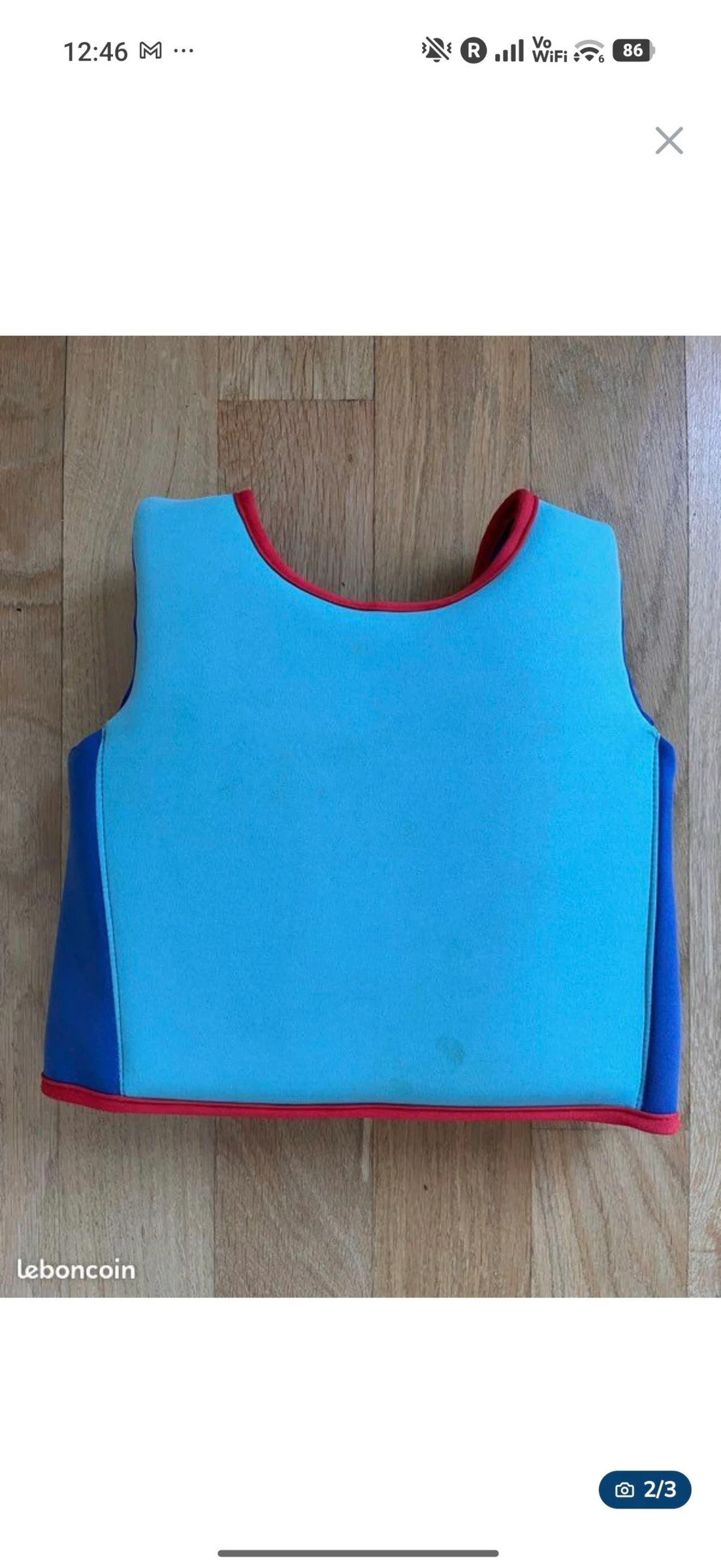 Nabadji zwemvest maat M 18-30 kg – photo 2